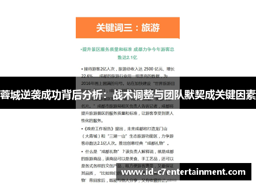 蓉城逆袭成功背后分析:战术调整与团队默契成关键因素 蓉城逆袭成功背后分析:战术调整与团队默契成关键因素